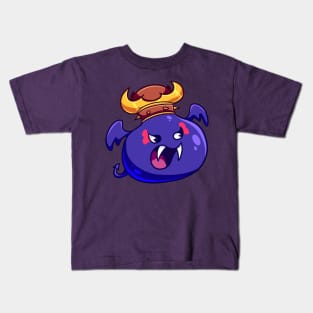 Dark King Slime Kids T-Shirt